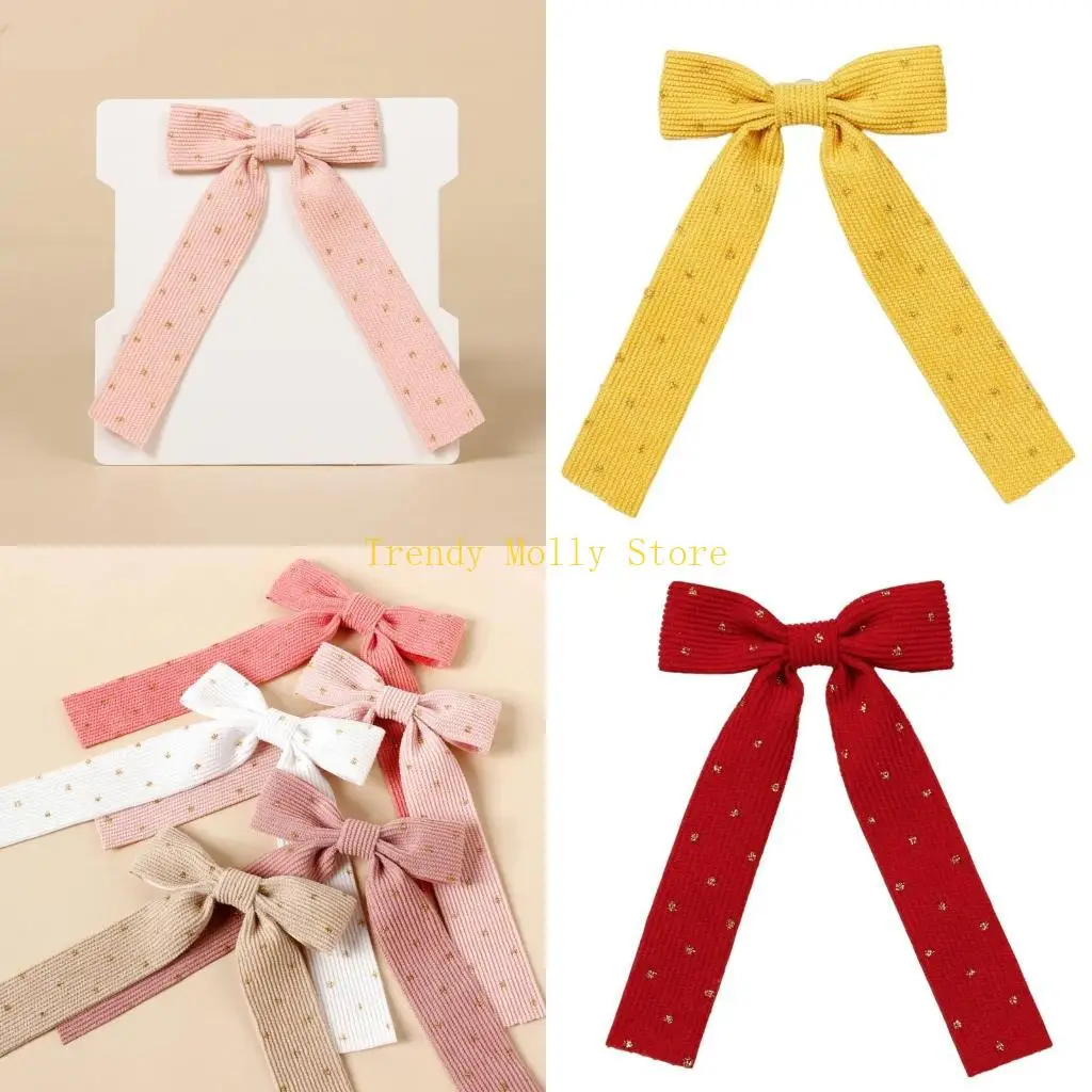 N5KB Corduroy Bowknot HairClip Little Girl Hairpin Ponytail Holder Kids Hair Ornament
N5KB Corduroy Bowknot HairClip Little Girl Hairpin Ponytail Holder Kids Hair Ornament