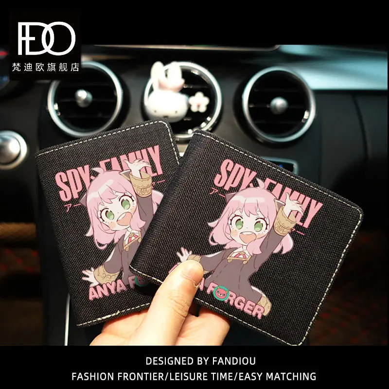 Spy X Family Merchandise Cute Cartoon Wallet Short Coin Purse Ins Aniya Anime Two-Dimensional Anime 
Spy X Family Merchandise Cute Cartoon Wallet Short Coin Purse Ins Aniya Anime Two-Dimensional Anime