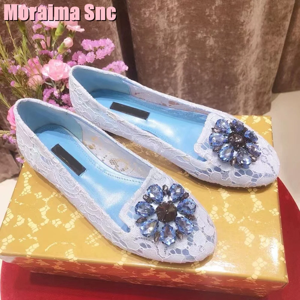 Round Toe Lace Crystal Flower Women Shoes Flat With Slip On Shallow Fashion Designer Sexy Ladies Shoes 2023 Newest Solid Summer
Round Toe Lace Crystal Flower Women Shoes Flat With Slip On Shallow Fashion Designer Sexy Ladies Shoes 2023 Newest Solid Summer