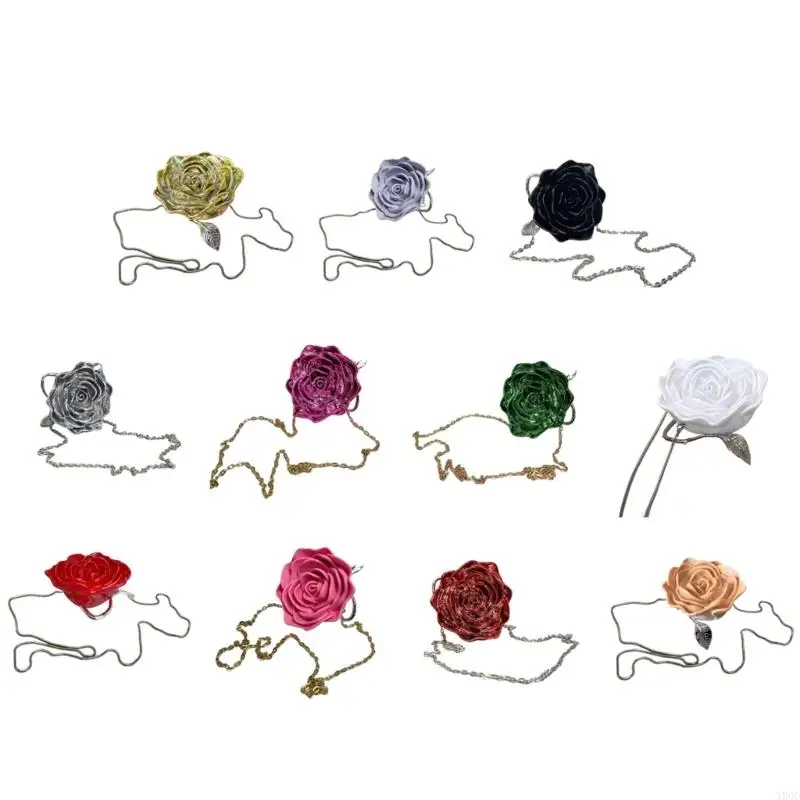 X90D Fashion Evening Wristlet 3D Flower Shoulder Purse for Weddings and Prom Event
X90D Fashion Evening Wristlet 3D Flower Shoulder Purse for Weddings and Prom Event