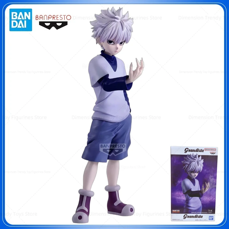 In Stock Bandai Banpresto Original Grandista Anime Hunter × Hunter Killua Zoldyck Action Figure Model Toys Collection Gift DT
In Stock Bandai Banpresto Original Grandista Anime Hunter × Hunter Killua Zoldyck Action Figure Model Toys Collection Gift DT