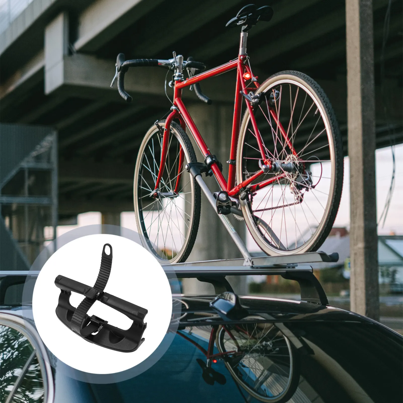 1Set Universal Car Roof Bike Rack Metal Wheel Bracket Mount for Mountain Road Racing Bicycles Secure Sturdy Lightweight Travel
1Set Universal Car Roof Bike Rack Metal Wheel Bracket Mount for Mountain Road Racing Bicycles Secure Sturdy Lightweight Travel