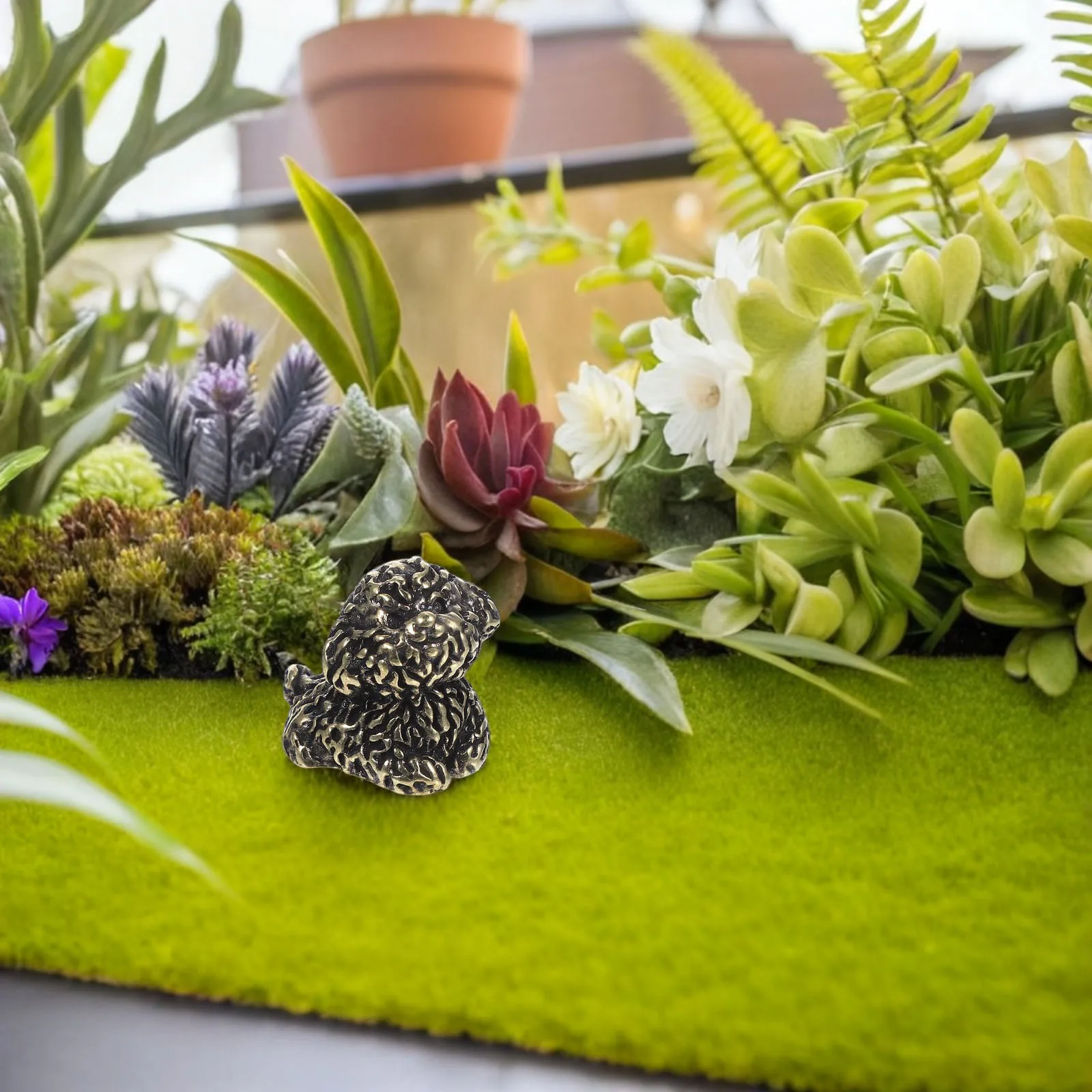 Brass Puppy Statue Dog Miniature Animals Figurines Figures Decor Desktop Ornament
Brass Puppy Statue Dog Miniature Animals Figurines Figures Decor Desktop Ornament