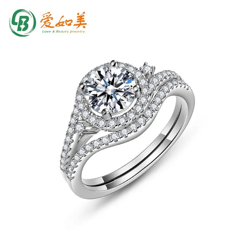 Round Moissanite Ring for Women, 18K Gold PT950 Platinum Silver Plated 7-layer Gold Set, Elegant Layered Ring
Round Moissanite Ring for Women, 18K Gold PT950 Platinum Silver Plated 7-layer Gold Set, Elegant Layered Ring