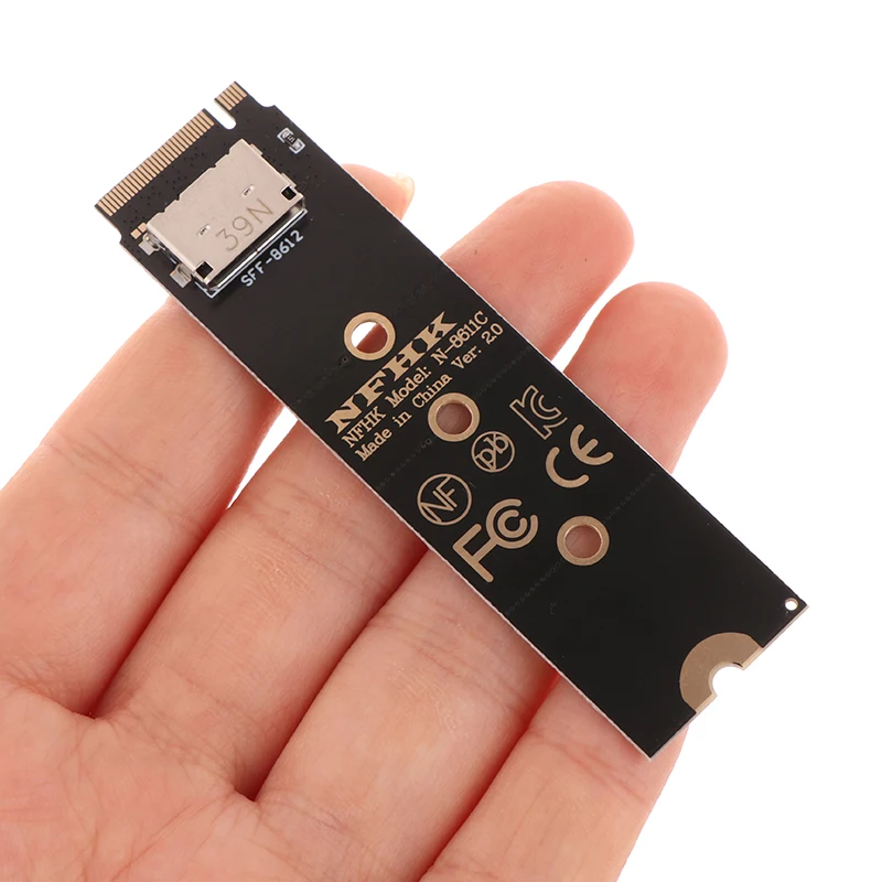 NVME U.2(SFF 8639)SSD PCI-E NGFF Riser Card Accessories NVMe M.2 NGFF SSD Interface To Oculink SFF-8611 SFF-8612 Adapter
NVME U.2(SFF 8639)SSD PCI-E NGFF Riser Card Accessories NVMe M.2 NGFF SSD Interface To Oculink SFF-8611 SFF-8612 Adapter