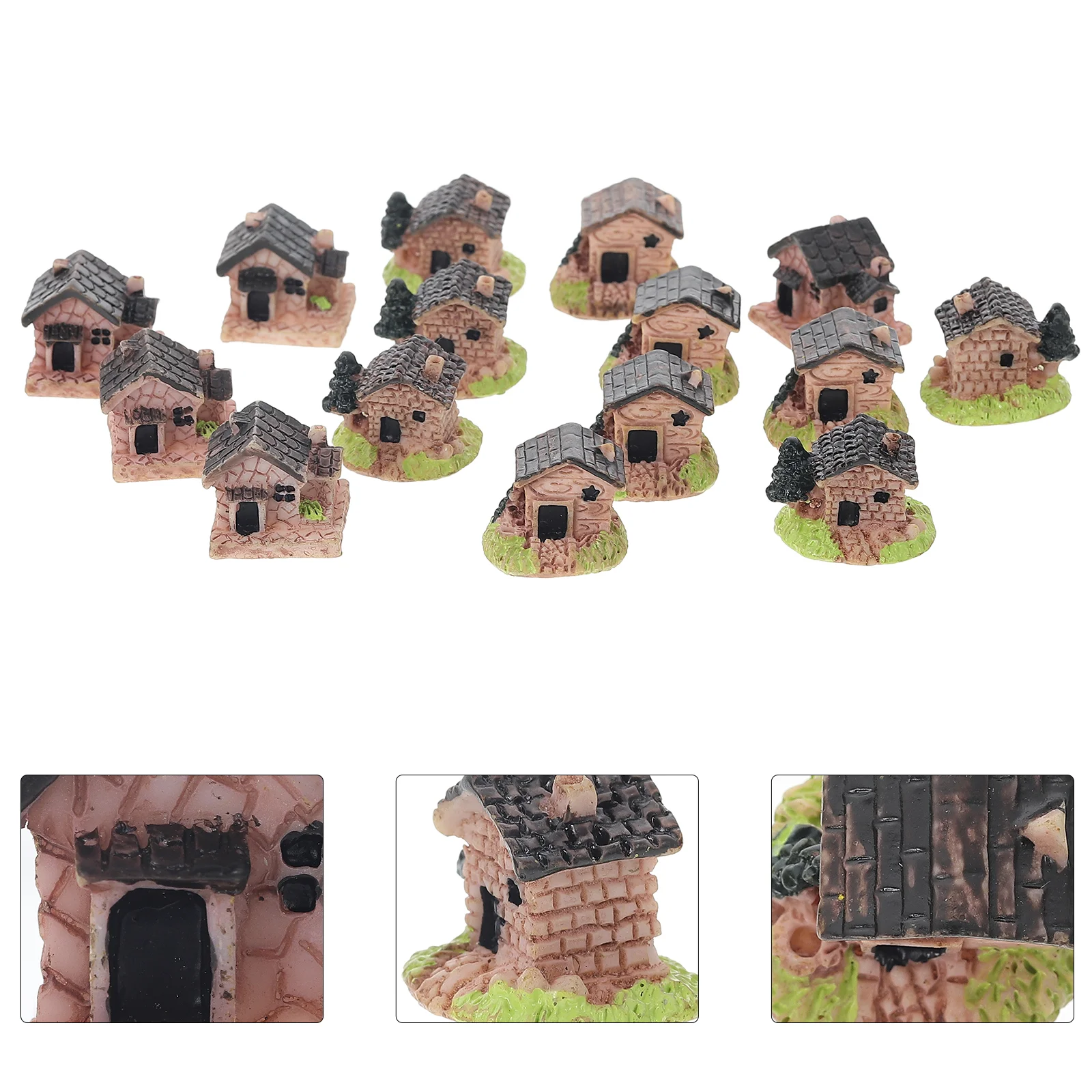 15 Pcs Outdoor Accessories Micro Landscape House Decor Home Garden Ornament Resin Model
15 Pcs Outdoor Accessories Micro Landscape House Decor Home Garden Ornament Resin Model