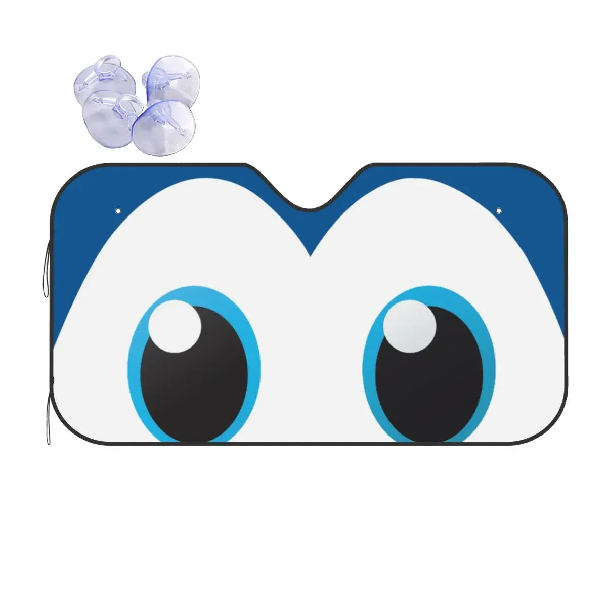 Blue Eyes Windshield Sunshade Cartoon Fashion Car Front Windshield 70x130cm Car Sunshade Sunscreen Curtain
Blue Eyes Windshield Sunshade Cartoon Fashion Car Front Windshield 70x130cm Car Sunshade Sunscreen Curtain