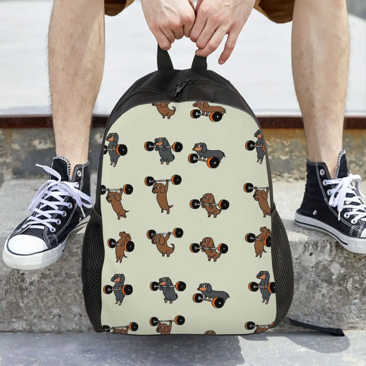 Подъемный рюкзак с таксой, Лидер продаж, рюкзак большой емкости, детская сумка для книг, школьная сумка, сумки на плечо для мужчин и женщин
Подъемный рюкзак с таксой, Лидер продаж, рюкзак большой емкости, детская сумка для книг, школьная сумка, сумки на плечо для мужчин и женщин