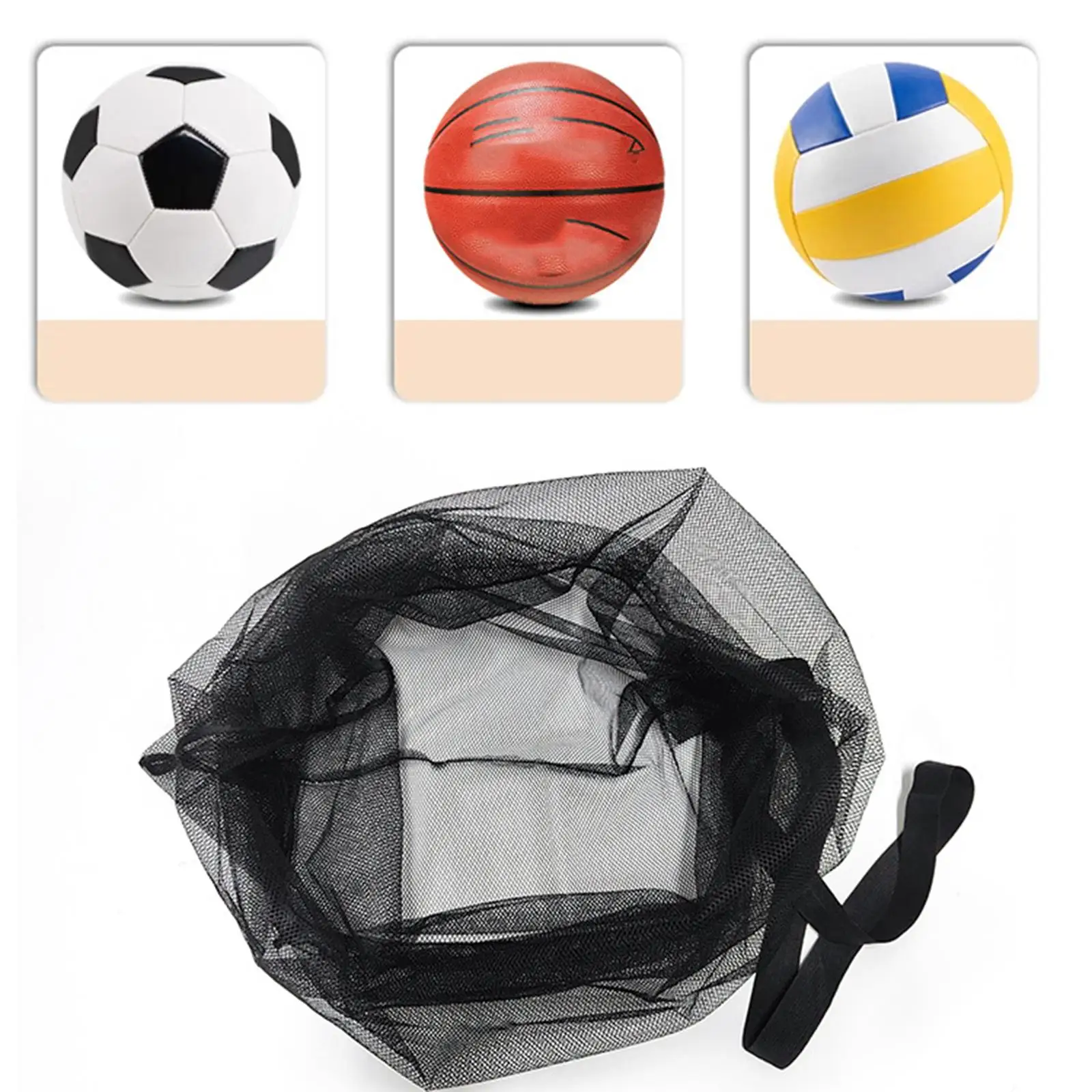 Mesh Sports Ball Bag Sport Net Sack Lightweight Convenient Drawstring Basketball Bag for Outdoor Volleyball Swimming Gear Gym
Mesh Sports Ball Bag Sport Net Sack Lightweight Convenient Drawstring Basketball Bag for Outdoor Volleyball Swimming Gear Gym