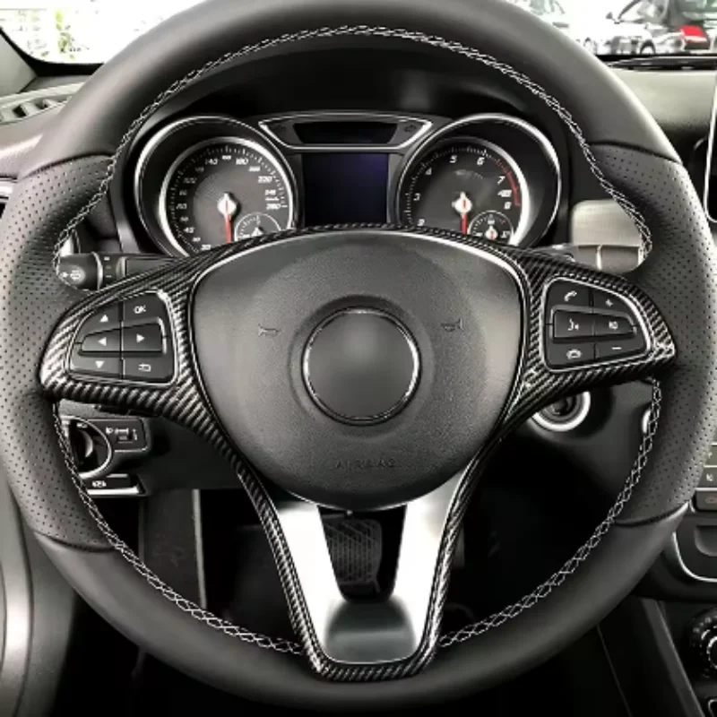 Car steering wheel button frame decoration covered with decals decorated For Mercedes Benz E-Class 2016-2020
Car steering wheel button frame decoration covered with decals decorated For Mercedes Benz E-Class 2016-2020