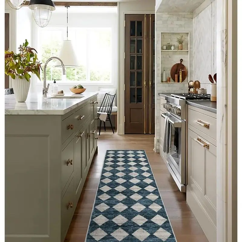 VIKAMA Loop Pile Corridor Carpet With Abstract Lines For The Living Room, Long And Easy To Clean Bedside Rug, Home Decoration
VIKAMA Loop Pile Corridor Carpet With Abstract Lines For The Living Room, Long And Easy To Clean Bedside Rug, Home Decoration