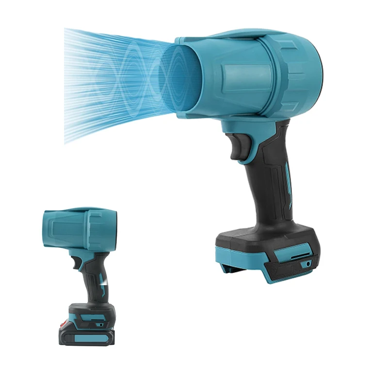 High Power 21V Cordless Blower Dust Remover Home Warehouse Electric Blower Handheld Leaf Blower for Makita 18V Lithium Battery
High Power 21V Cordless Blower Dust Remover Home Warehouse Electric Blower Handheld Leaf Blower for Makita 18V Lithium Battery
