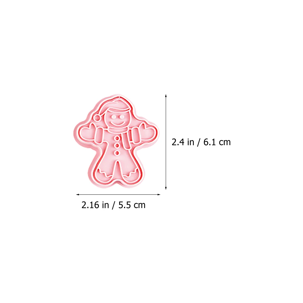 8 Pcs Christmas Cookie Cutters Press-on Pastry Mold Gifts Three-dimensional Baking Tool Pp Supplies
8 Pcs Christmas Cookie Cutters Press-on Pastry Mold Gifts Three-dimensional Baking Tool Pp Supplies