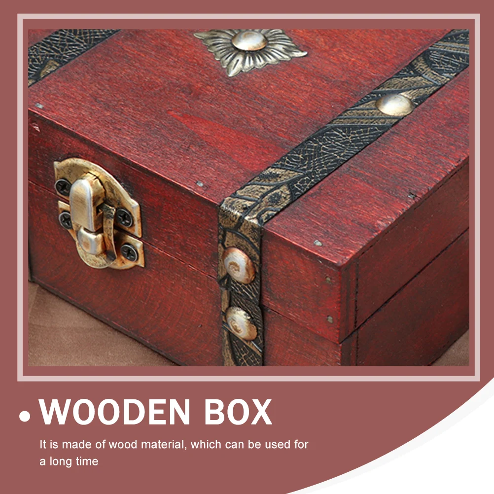 Vintage Jewelry Box Wooden Storage Container Rings Necklaces Earrings Bracelets Dustproof Bedroom Living Room Keepsake Boxes
Vintage Jewelry Box Wooden Storage Container Rings Necklaces Earrings Bracelets Dustproof Bedroom Living Room Keepsake Boxes