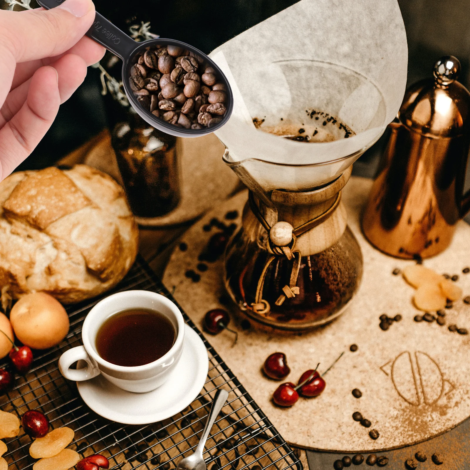 5Pcs Coffee Bean Measuring Spoons Heavy-Duty PP Plastic 7g 0.25oz Thickened Kitchen Cooking Tool Milk Powder Spoons
5Pcs Coffee Bean Measuring Spoons Heavy-Duty PP Plastic 7g 0.25oz Thickened Kitchen Cooking Tool Milk Powder Spoons