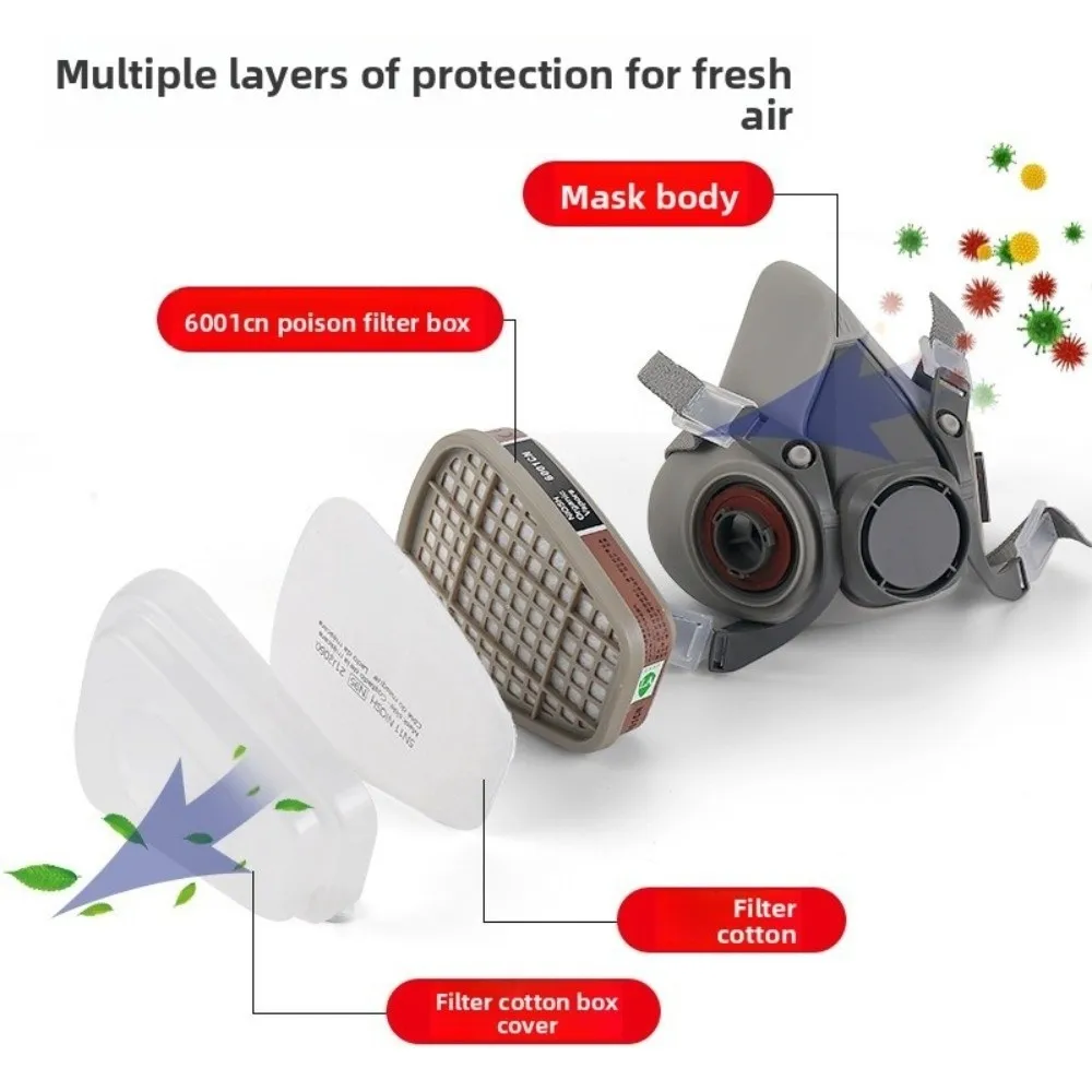 Фильтрующая губка, химическая пылезащитная маска, защита от частиц, противогаз 6200, полумаска, пылезащитный токсичный паровой фильтр, безопасность работы
Фильтрующая губка, химическая пылезащитная маска, защита от частиц, противогаз 6200, полумаска, пылезащитный токсичный паровой фильтр, безопасность работы