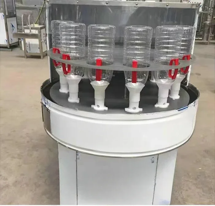 32-Head glass bottle washing machine Semi-automatic rotary bottle washing machine
32-Head glass bottle washing machine Semi-automatic rotary bottle washing machine