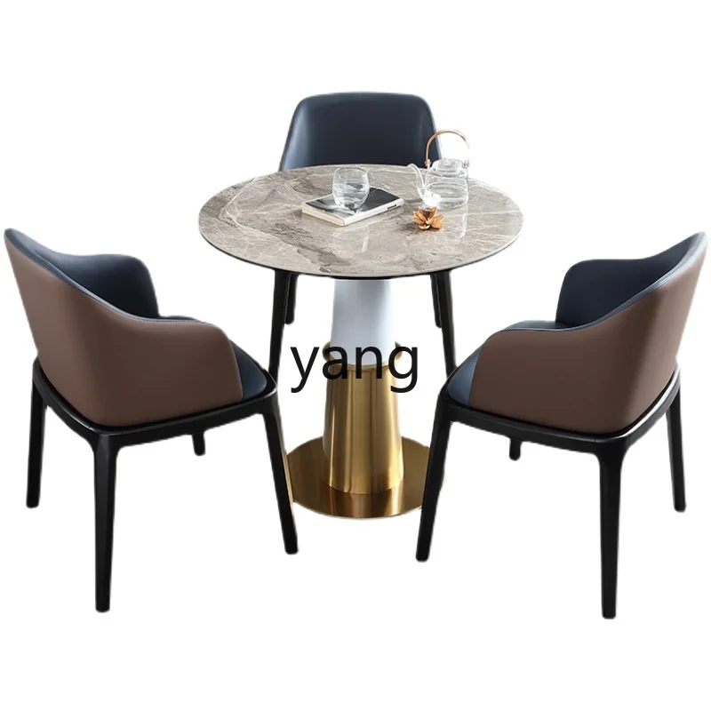 LZR Hotel Lobby Rest Area Reception Booth Set with Small Round Table 
LZR Hotel Lobby Rest Area Reception Booth Set with Small Round Table