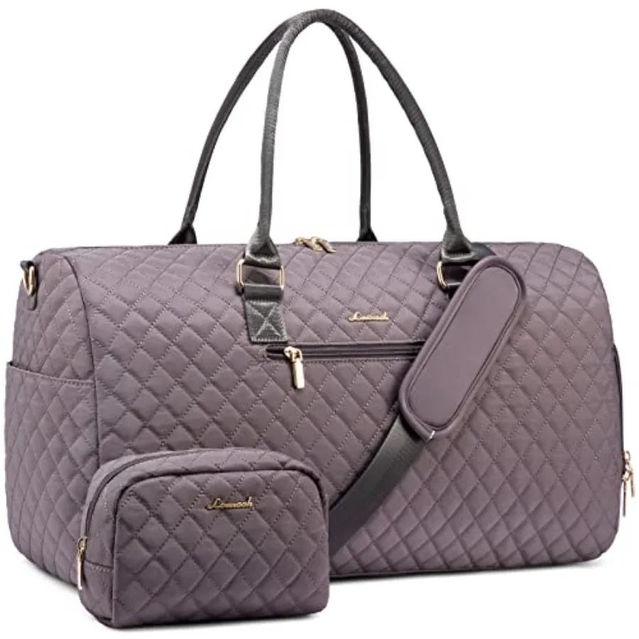 Travel Duffle Bag, Weekender Bag for Women with Toiletry Bag, Carry on Overnight Bag with Shoe Compartment, Gym Duffel Bag with
Travel Duffle Bag, Weekender Bag for Women with Toiletry Bag, Carry on Overnight Bag with Shoe Compartment, Gym Duffel Bag with