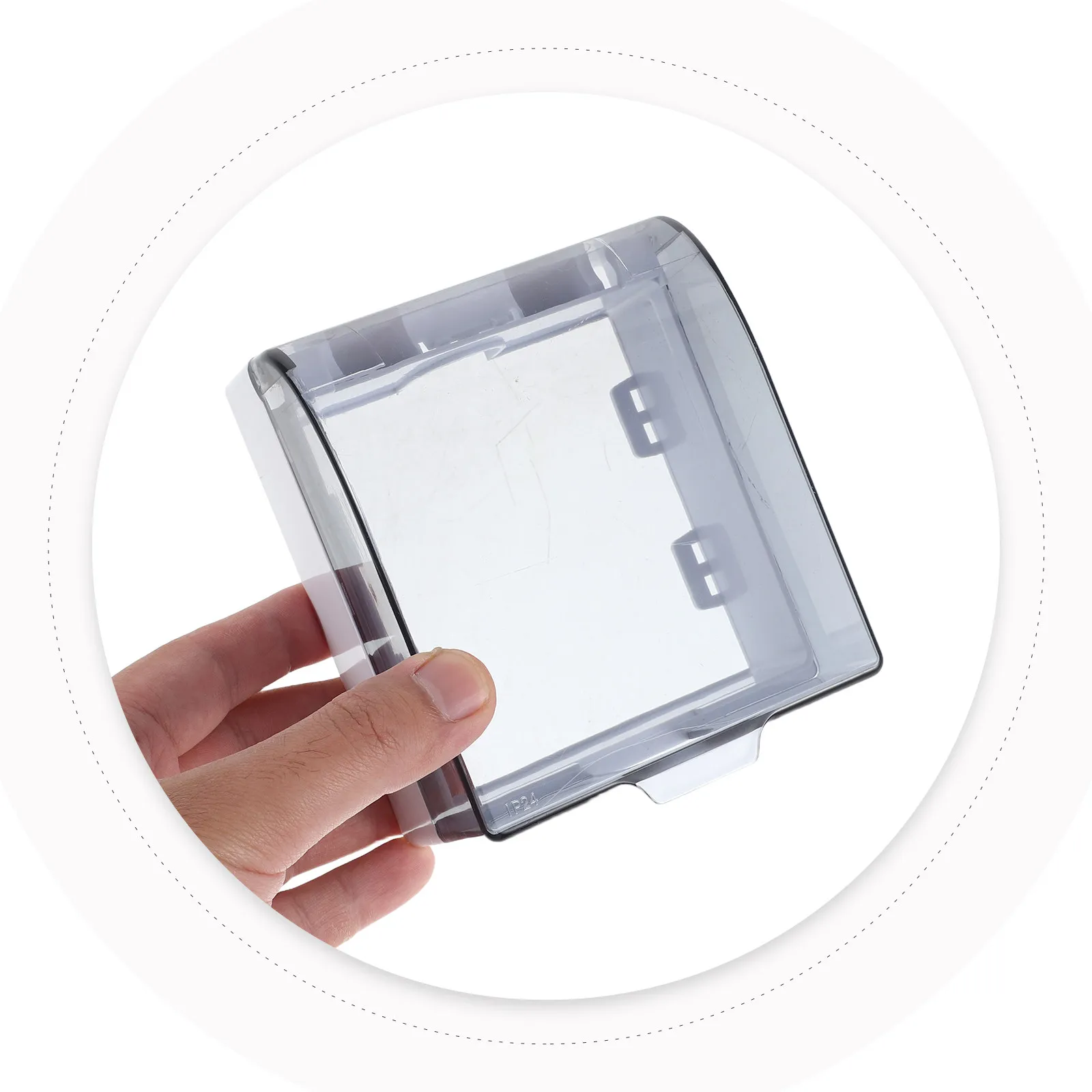 86 Type Waterproof Outlet Cover Clear Plastic Receptacle Protector Box Bathroom Socket Case Safety Wall Socket Guard
86 Type Waterproof Outlet Cover Clear Plastic Receptacle Protector Box Bathroom Socket Case Safety Wall Socket Guard