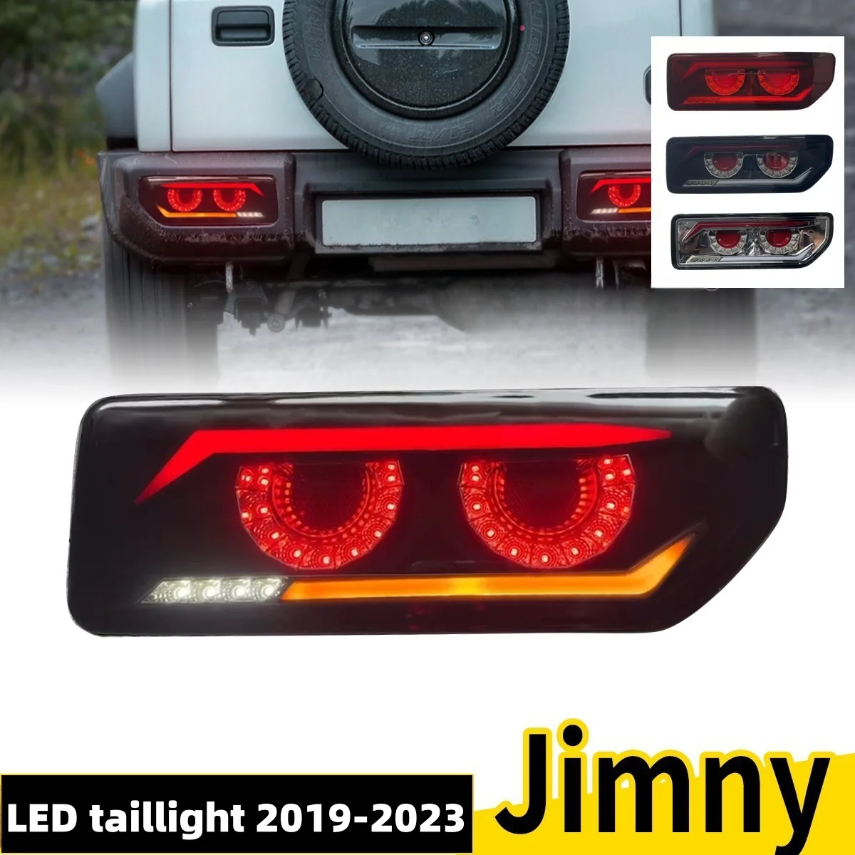 For Suzuki Jimny 2019-2024 LED taillights modified turn signals day running lights Brake lights
For Suzuki Jimny 2019-2024 LED taillights modified turn signals day running lights Brake lights