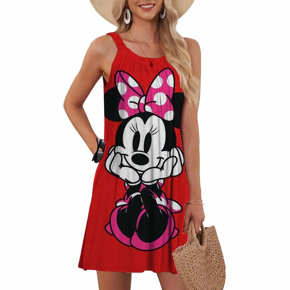 Boho Disney-Mickey/Minnie Mouse Dresses For Women 2025 Elegant Dresses For Women Women's Dress Sling Beach Dress Loose Sexy Top
Boho Disney-Mickey/Minnie Mouse Dresses For Women 2025 Elegant Dresses For Women Women's Dress Sling Beach Dress Loose Sexy Top