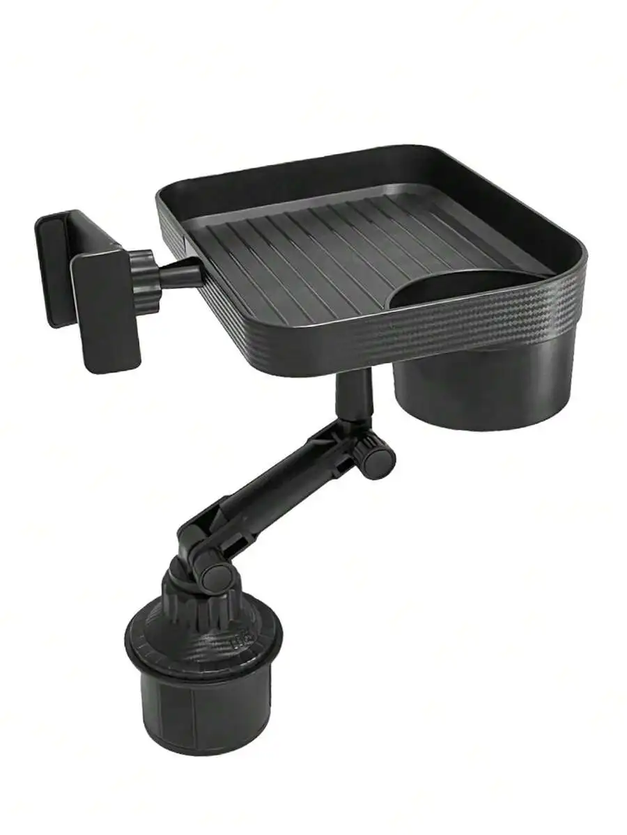 Universal 2-In-1 Car Cup Holder With Rotating Phone Tray, Adjustable Height & Angle, Non-Slip Grip, Fits 2.5–3.7 Inch Cups
Universal 2-In-1 Car Cup Holder With Rotating Phone Tray, Adjustable Height & Angle, Non-Slip Grip, Fits 2.5–3.7 Inch Cups