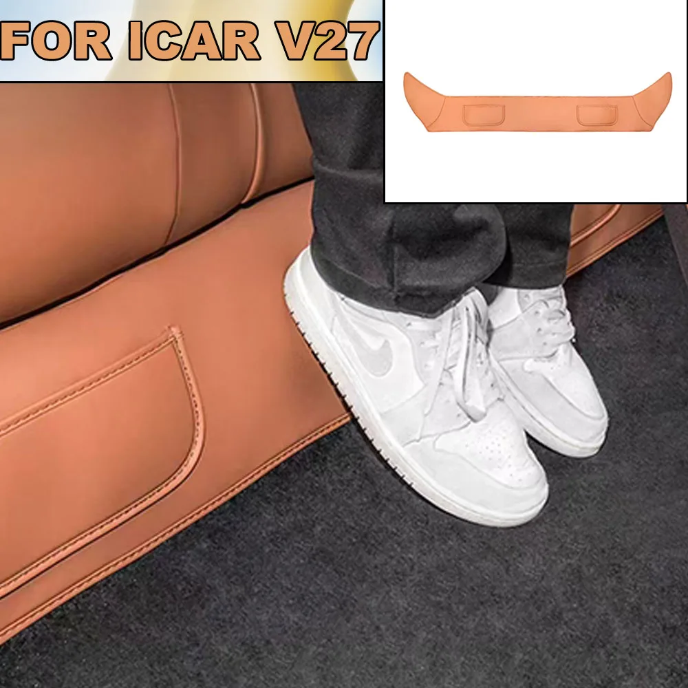 Car Rear Seat Lower Leather Anti Kick Wear Resistant Protective Pad For Chery ICAR V27 2026-2027
Car Rear Seat Lower Leather Anti Kick Wear Resistant Protective Pad For Chery ICAR V27 2026-2027