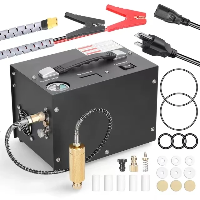 Portable DC 12V 300Bar 450Opsi Pressure Gauge Mini Car Electric Gun Digital Automatic Tire Inflator Air Compressor Pump 1 - 99 p
Portable DC 12V 300Bar 450Opsi Pressure Gauge Mini Car Electric Gun Digital Automatic Tire Inflator Air Compressor Pump 1 - 99 p