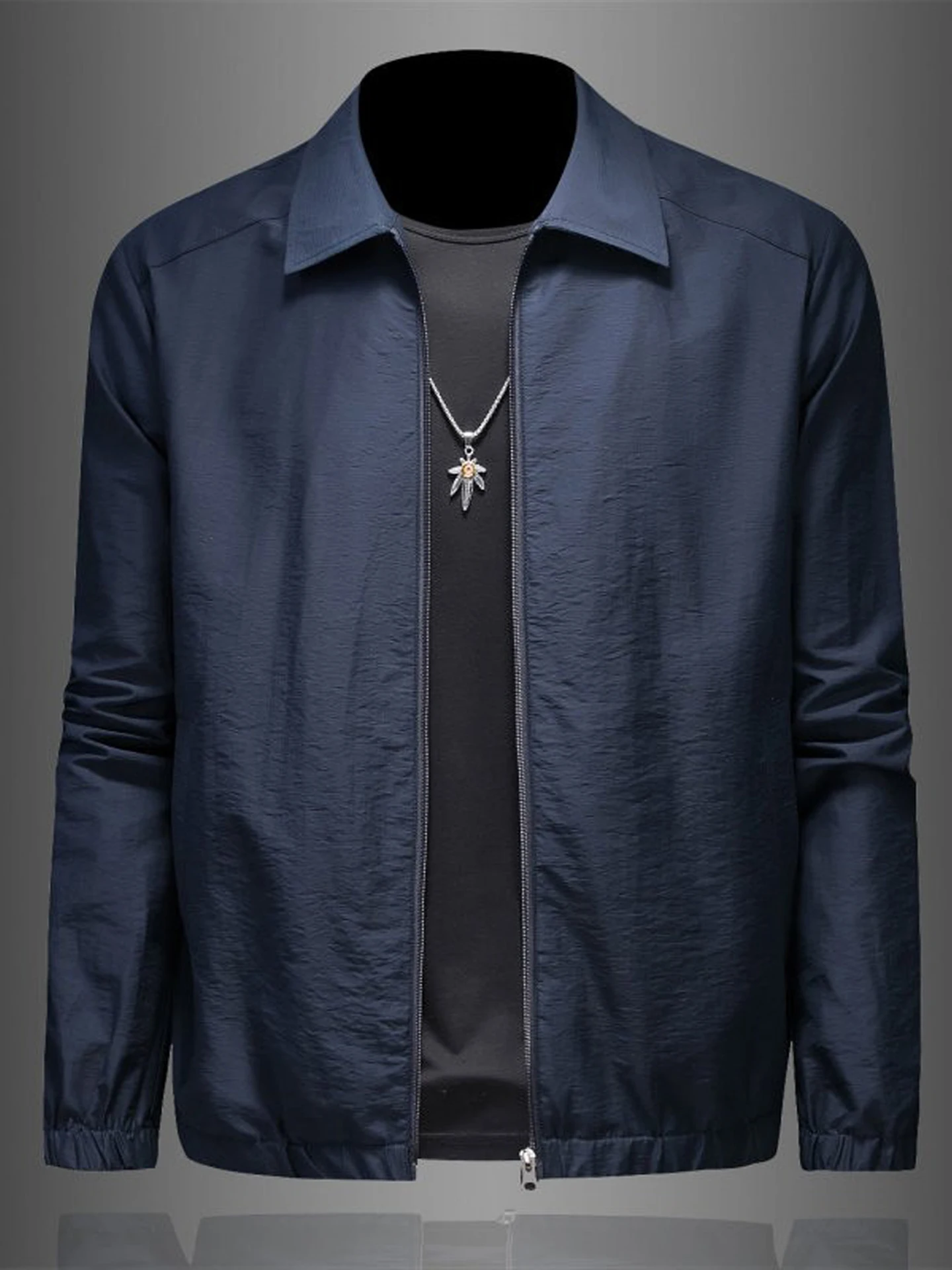 Новая весенняя мужская куртка-жакет в стиле кэжуал с воротником, модная, универсальная, простая, для повседневной носки, приталенная, из хлопка, с воротником-стойкой.
Новая весенняя мужская куртка-жакет в стиле кэжуал с воротником, модная, универсальная, простая, для повседневной носки, приталенная, из хлопка, с воротником-стойкой.