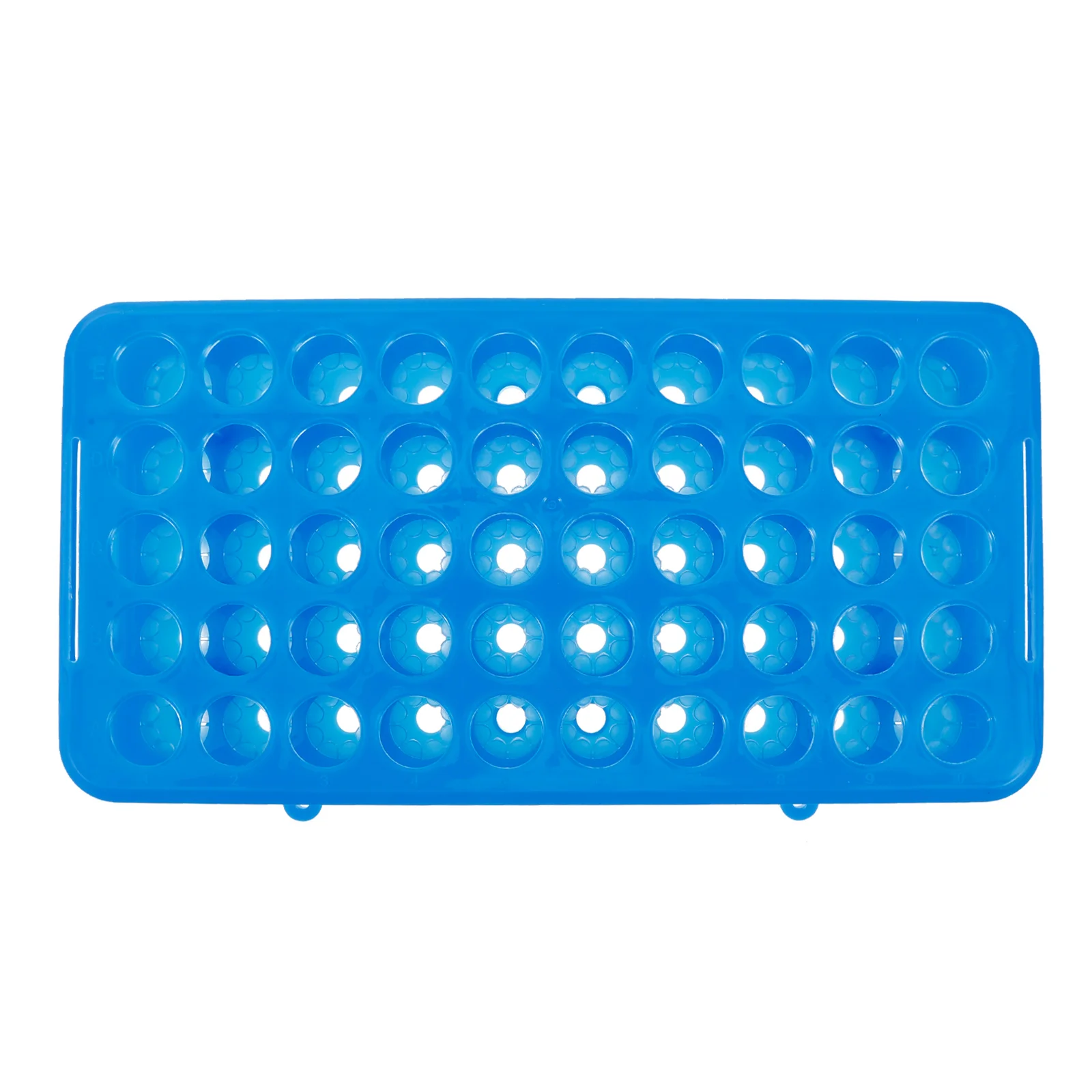 Test Tube 18mmx50Holes Blue Multifunctional Test Tube For Laboratory Research Tubes Holder
Test Tube 18mmx50Holes Blue Multifunctional Test Tube For Laboratory Research Tubes Holder