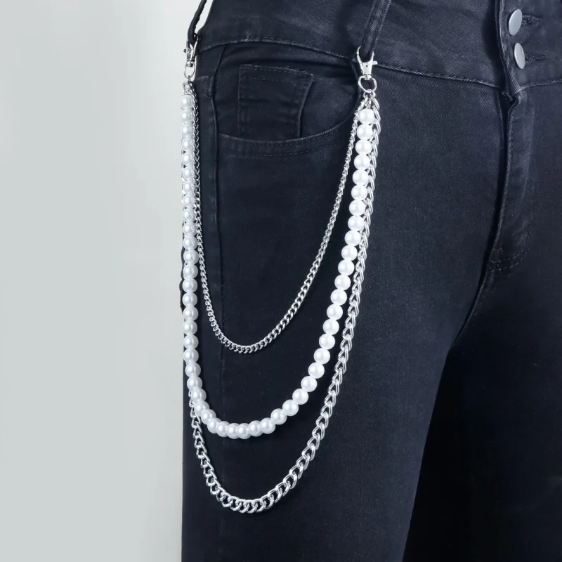 Цепочки на талию в стиле панк с имитацией жемчуга для женщин и унисекс, металлические цепочки-ремни для брюк, подарки, аксессуары
Цепочки на талию в стиле панк с имитацией жемчуга для женщин и унисекс, металлические цепочки-ремни для брюк, подарки, аксессуары