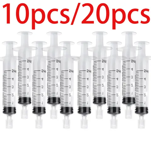 10/20pcs 5ml syringe plastic perfume dispenser tool refills cosmetics for quantitative distribution of refillable bottles