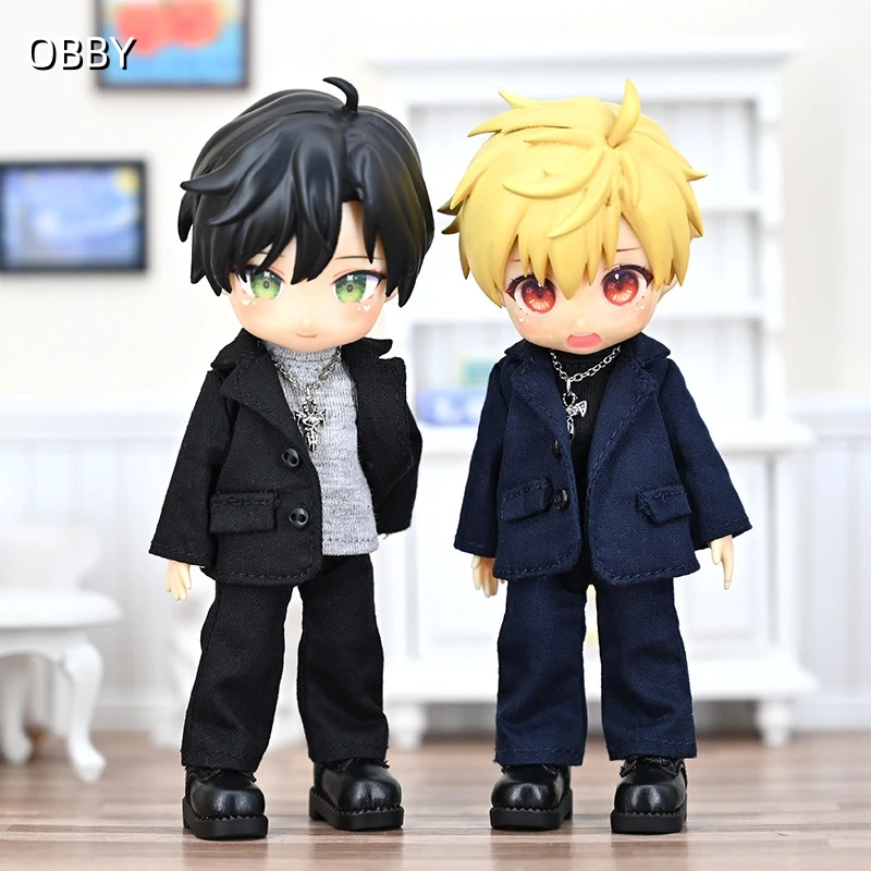OB11 Doll Clothes Suit Formal Blazer Pants For Obitsu11, GSC, 1/12 BJD Doll, Nendoroid, YMY Body11 Doll Accessories
OB11 Doll Clothes Suit Formal Blazer Pants For Obitsu11, GSC, 1/12 BJD Doll, Nendoroid, YMY Body11 Doll Accessories