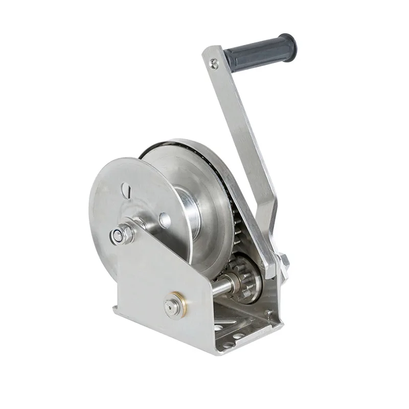 High Quality Stainless Steel Manual Winch 1200lbs to 2600lbs Capacity Friction Brake Trailer Winch for Cranes Steel Boat Use
High Quality Stainless Steel Manual Winch 1200lbs to 2600lbs Capacity Friction Brake Trailer Winch for Cranes Steel Boat Use