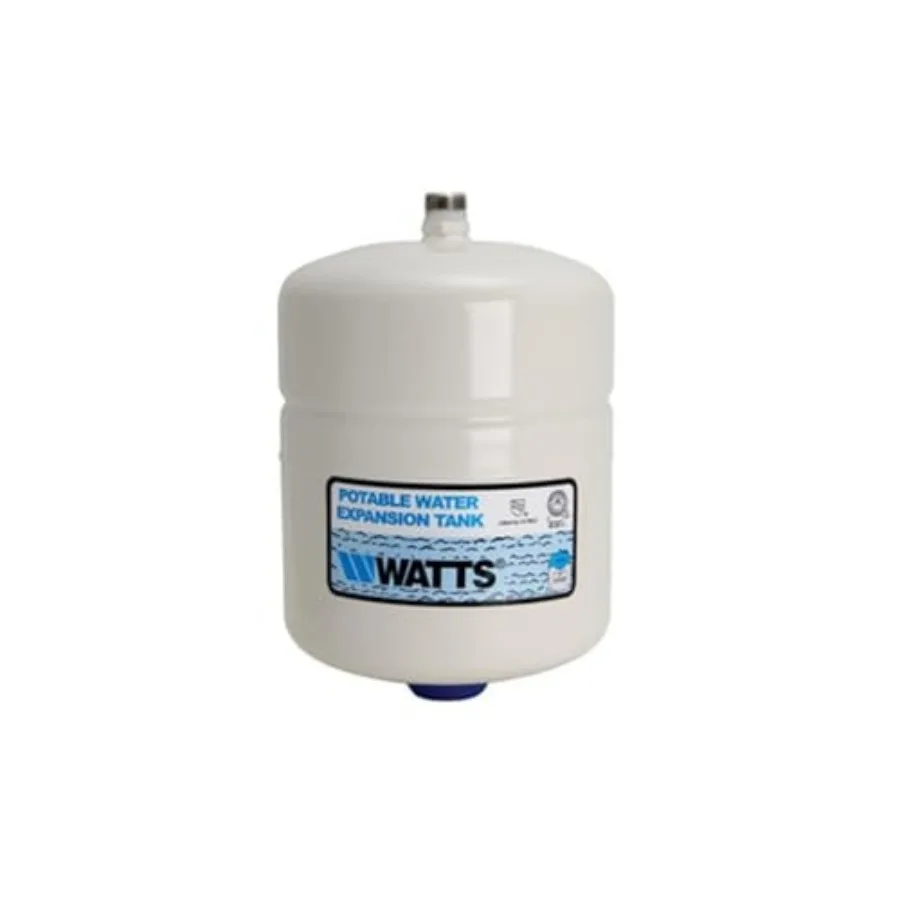 Watts PLT5 2.1Gallon Potable Water Expansion Tank with 3 4 Male Connection Stainless Steel Inlet Steel Housing Butyl Diaphragm
Watts PLT5 2.1Gallon Potable Water Expansion Tank with 3 4 Male Connection Stainless Steel Inlet Steel Housing Butyl Diaphragm