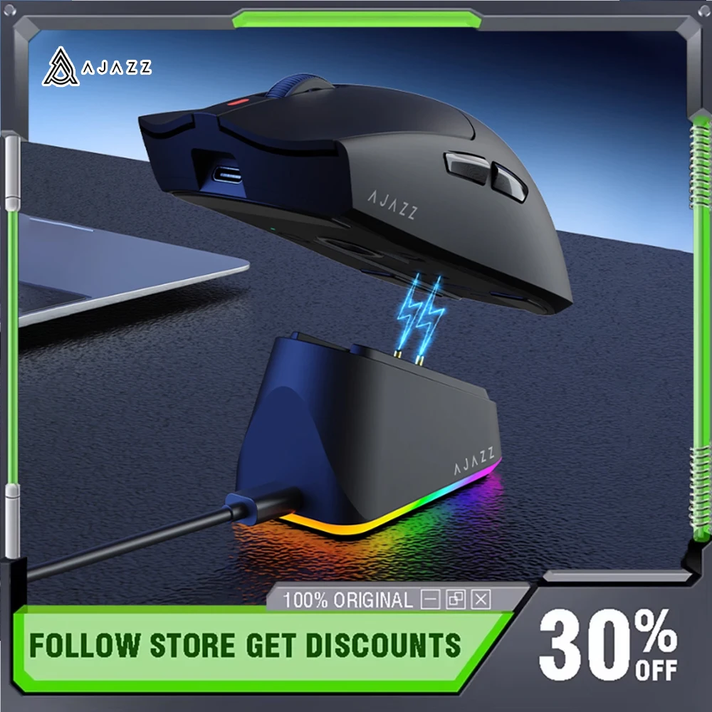 AJAZZ AJ139P V3 MC Мышь Трехрежимная Беспроводная Легкая Дизайн PAW3311 Датчик 1 кГц 800 мАч AJ139P V3 MC MAX Игровая Мышь для киберспорта
AJAZZ AJ139P V3 MC Мышь Трехрежимная Беспроводная Легкая Дизайн PAW3311 Датчик 1 кГц 800 мАч AJ139P V3 MC MAX Игровая Мышь для киберспорта