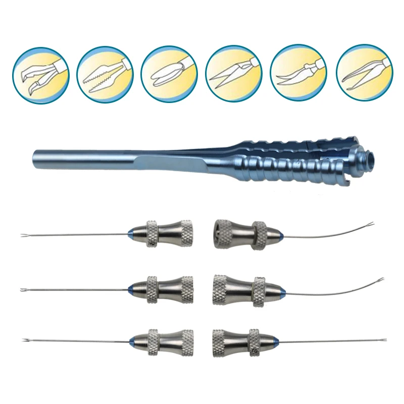 Capsulorhexis Forceps Ophthalmic Intraocular Tweezers Titanium Alloy Handle Ophthalmic Eye Instrument
Capsulorhexis Forceps Ophthalmic Intraocular Tweezers Titanium Alloy Handle Ophthalmic Eye Instrument