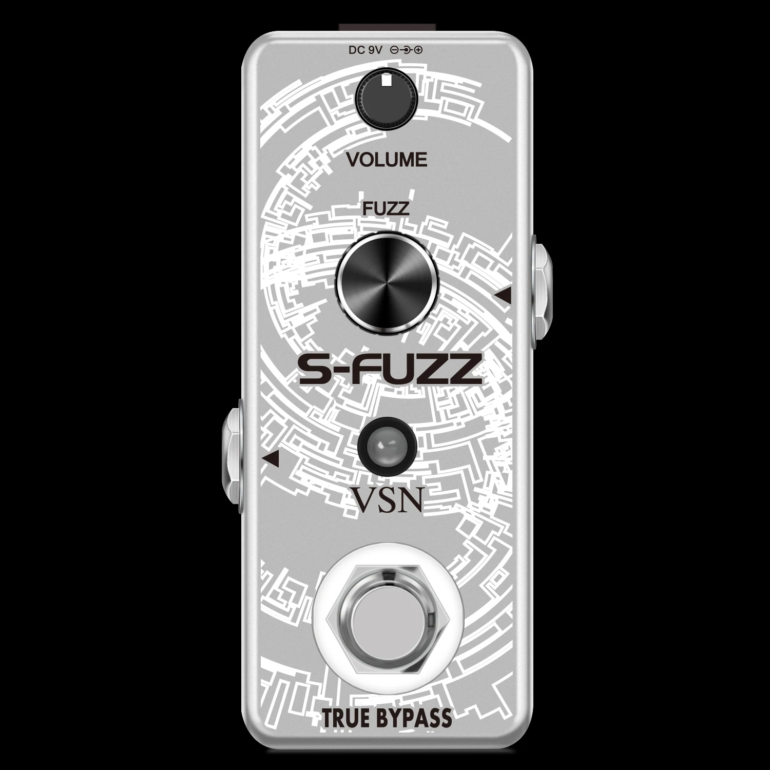 Винтажная гитара VSN Fuzz, традиционная богатая педаль для классических эффектов, педаль для гитары, настоящий байпас
Винтажная гитара VSN Fuzz, традиционная богатая педаль для классических эффектов, педаль для гитары, настоящий байпас