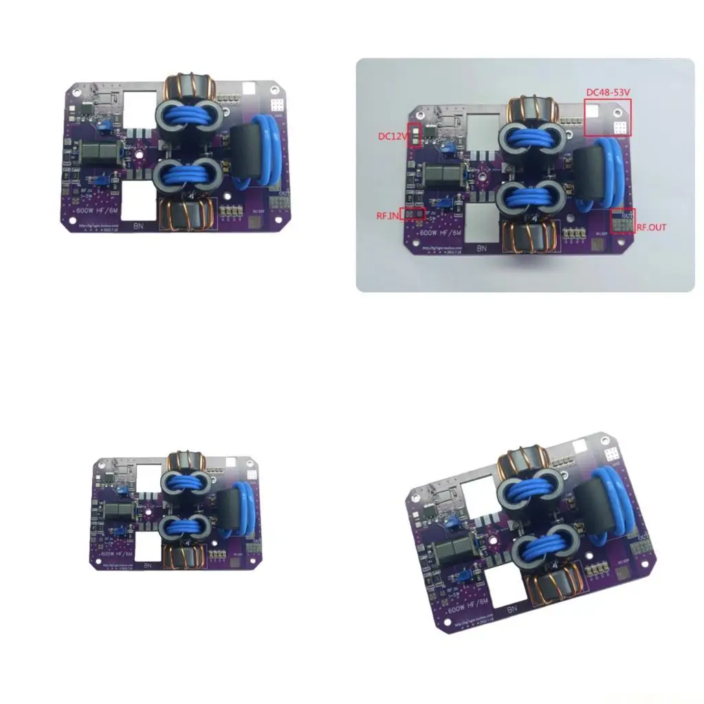 E56B 600W 1.8-30MHz Power Amplifier Board Amp for Radio Shortwave Radio Amplifier Board Replacement for Home
E56B 600W 1.8-30MHz Power Amplifier Board Amp for Radio Shortwave Radio Amplifier Board Replacement for Home