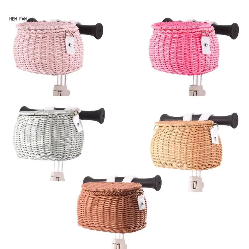 Childrens Bicycles Front Basket Wovens Bikes Baskets Handlebars Storage Container M89D
Childrens Bicycles Front Basket Wovens Bikes Baskets Handlebars Storage Container M89D