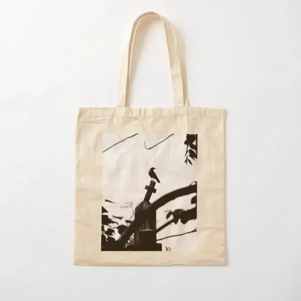 Perched Crow Cotton Canvas Bag Handbag Fabric Grocery Tote Shoulder Bag Casual Reusable Shopper Designer Women Unisex Travel
Perched Crow Cotton Canvas Bag Handbag Fabric Grocery Tote Shoulder Bag Casual Reusable Shopper Designer Women Unisex Travel