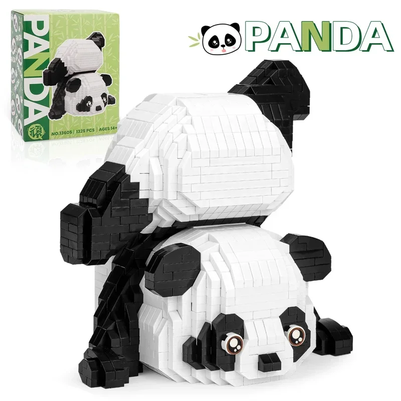 Creative MINI Chinese Style Animal Panda Building Block MOC Hobbyhorse Panda Home Decoration Bricks Boys Children Kids Gifts
Creative MINI Chinese Style Animal Panda Building Block MOC Hobbyhorse Panda Home Decoration Bricks Boys Children Kids Gifts