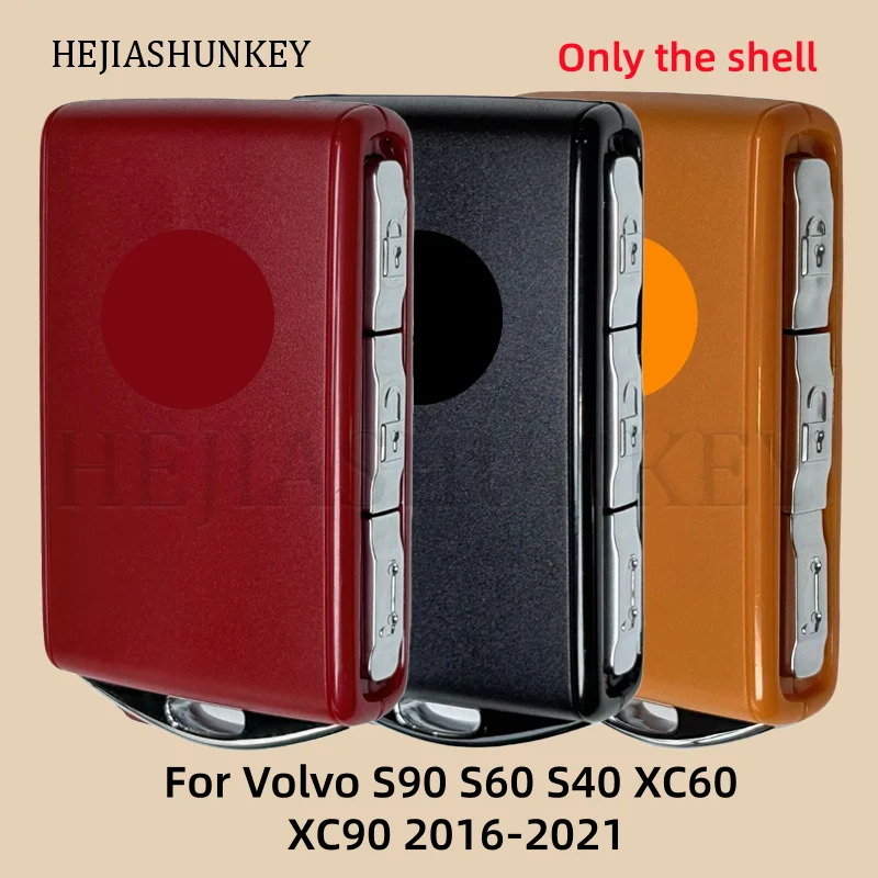 Smart Remote Key Shell Case For Volvo XC60 XC90 XC40 S60 S90 V60 V90 S40 T8 4 Button Colorful Replacement With Blade 2016-2021
Smart Remote Key Shell Case For Volvo XC60 XC90 XC40 S60 S90 V60 V90 S40 T8 4 Button Colorful Replacement With Blade 2016-2021