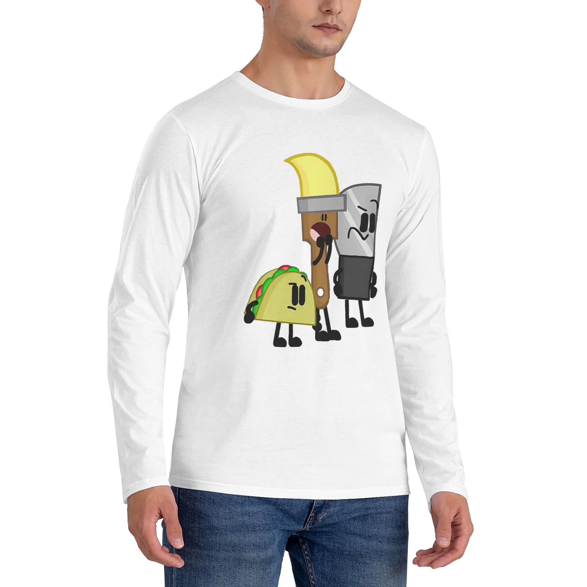 BFDI Inanimate Insanity, все персонажи, мужская футболка с длинными рукавами, повседневные футболки с круглым вырезом, весенние и осенние мужские топы
BFDI Inanimate Insanity, все персонажи, мужская футболка с длинными рукавами, повседневные футболки с круглым вырезом, весенние и осенние мужские топы