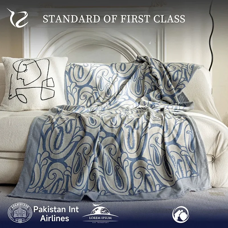 Thermal Wrinkle Resistant and Abrasion Resistant Blanket Light Luxury Cover Blanket Nap Air Conditioning Sofa Blanket Ultrathin
Thermal Wrinkle Resistant and Abrasion Resistant Blanket Light Luxury Cover Blanket Nap Air Conditioning Sofa Blanket Ultrathin