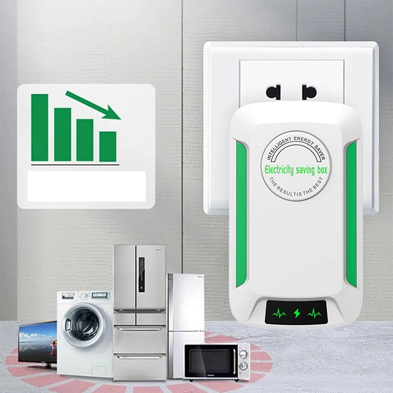 Energy Saver 90V-250V Energy Saving Box Socket Power Factor Energy Saver Household Energy Saver US/EU/UK/Adapter Energy Saver
Energy Saver 90V-250V Energy Saving Box Socket Power Factor Energy Saver Household Energy Saver US/EU/UK/Adapter Energy Saver