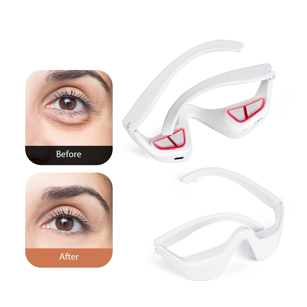 Undereye Eye Massager Glasses Dark Circles Eye Bag Remover Reduce Puffiness Wrinkles Essence Introducer Eye Beauty Device
Undereye Eye Massager Glasses Dark Circles Eye Bag Remover Reduce Puffiness Wrinkles Essence Introducer Eye Beauty Device