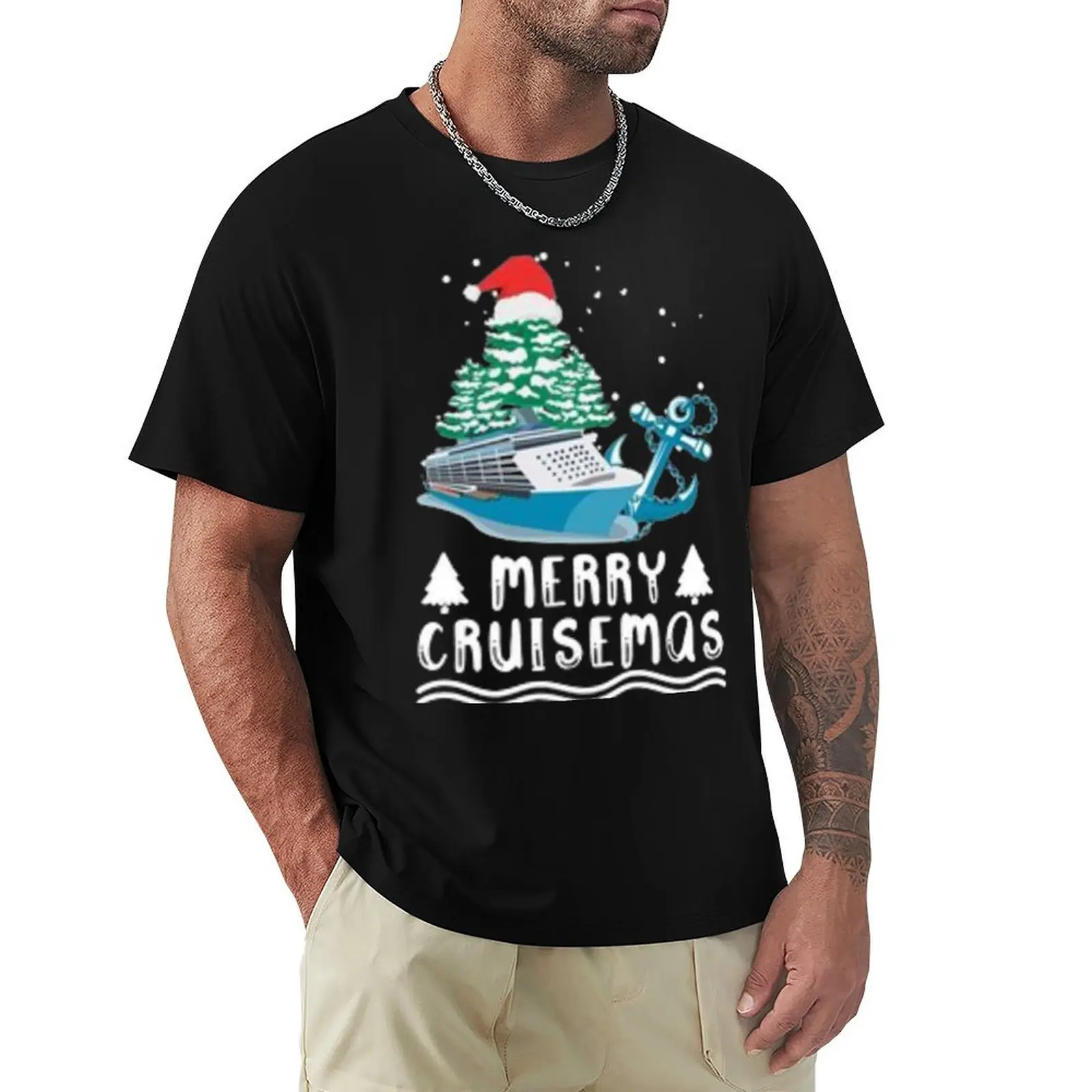 Merry Cruisemas T-Shirt Novelty Print Casual Tee Shirt
Merry Cruisemas T-Shirt Novelty Print Casual Tee Shirt