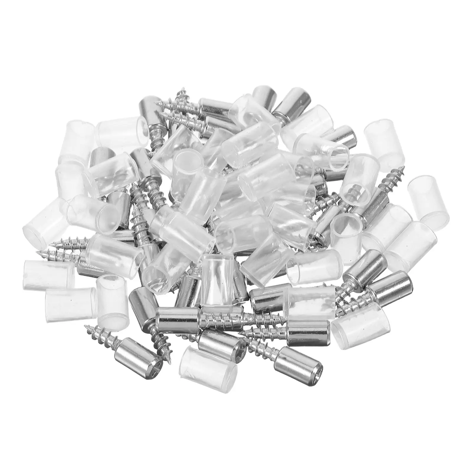 80 Pcs Shelf Supports Self Tapping Pegs Manganese Steel No Drill Bookshelf Brackets Wardrobe Kitchen Cabinet Pegs for Wood
80 Pcs Shelf Supports Self Tapping Pegs Manganese Steel No Drill Bookshelf Brackets Wardrobe Kitchen Cabinet Pegs for Wood